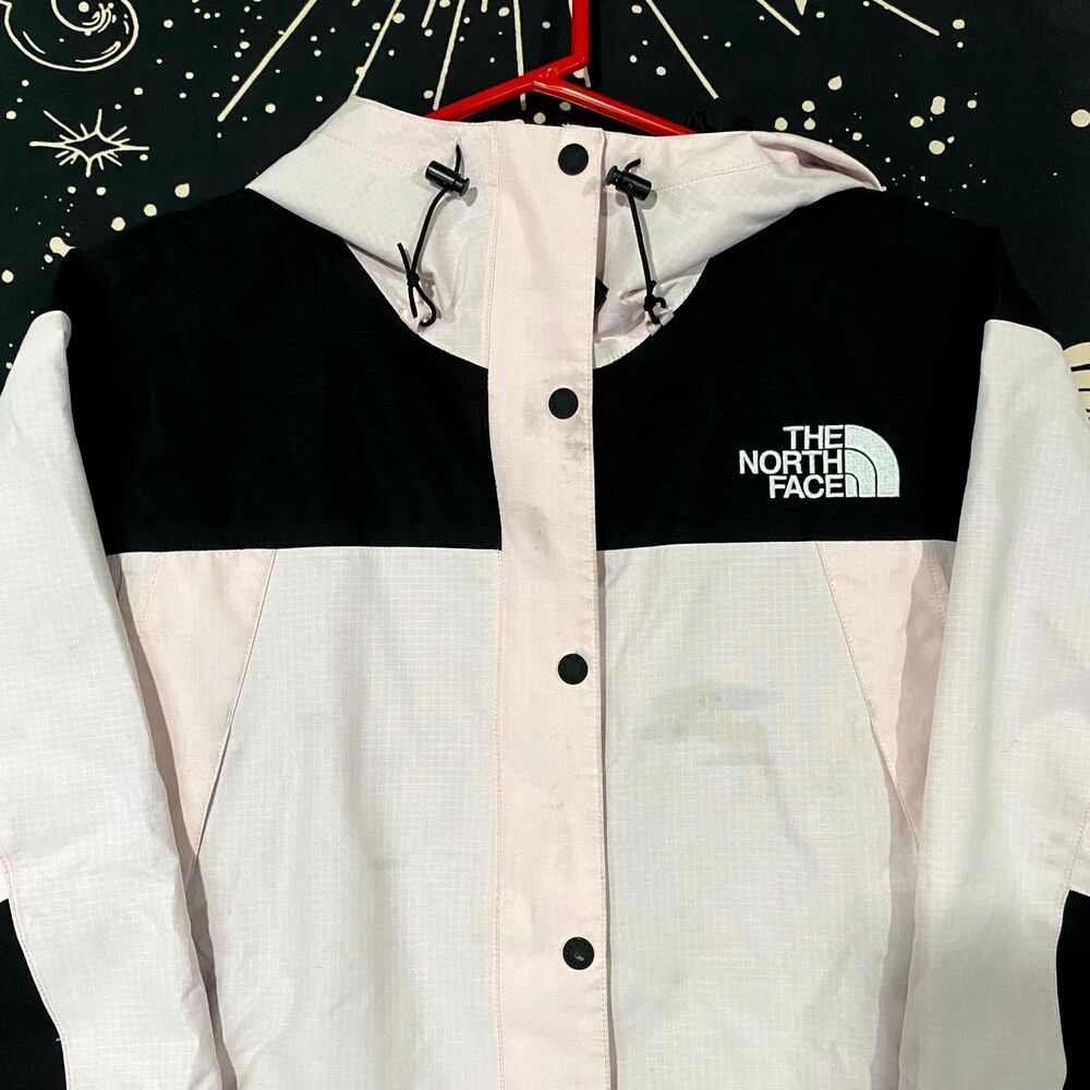The North Face Reign On Jacket Women's XL Pink Rain Full-Zip Waterproof Camping